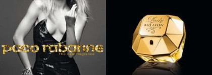 Paco Rabanne Lady Million парфюм + помада