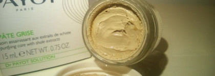 Прыщи нельзя Payot Pate Grise. Где ставить запятую?