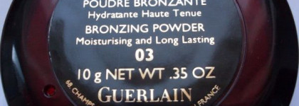 Guerlain Terracotta Moisturizing Bronzing Powder Long Lasting – Стойкая увлажняющая бронзирующая компактная пудра «Терракота» (03)