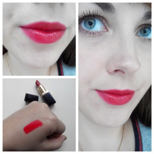 Мои эксперименты с красным с Estee Lauder pure color envy sculpting lipstick в оттенке 340 envious