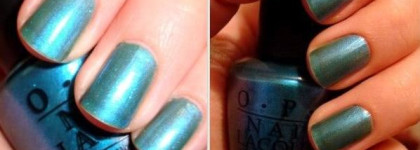 OPI Texas, оттенок Austin-Tatious Turquoise