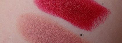 Rimmel Lasting Finish Lipstick by Kate Moss № 11 & 03