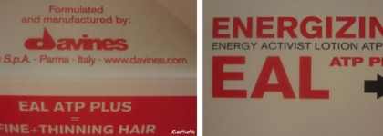 Активизирующий энергетический лосьон против выпадения волос - Energizing / EAL Energy activist lotion от Davines