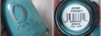 Моя бирюзовая обновка - Orly nail lacquer # 40095 Frisky