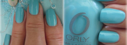 Моя бирюзовая обновка - Orly nail lacquer # 40095 Frisky