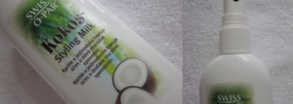 Три средства для укладки волос: L`oreal, MoltoBene, Swiss o Par