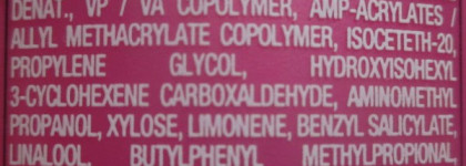 Три средства для укладки волос: L`oreal, MoltoBene, Swiss o Par