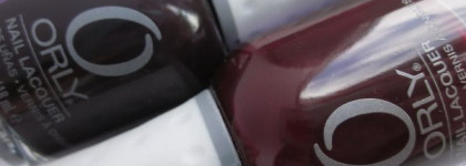 Я готова встретить осень с Orly Nail Lacquer # 40306 Naughty Or Nice и # 40006 Naughty