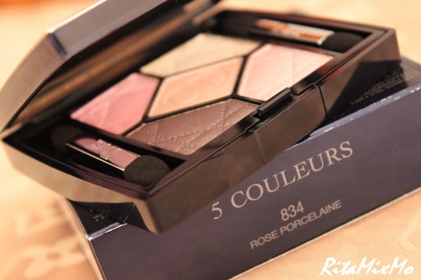 Сладкая палетка Dior 5-Couleurs Couture Colour Eyeshadow Palette #834 Rose Porcelaine