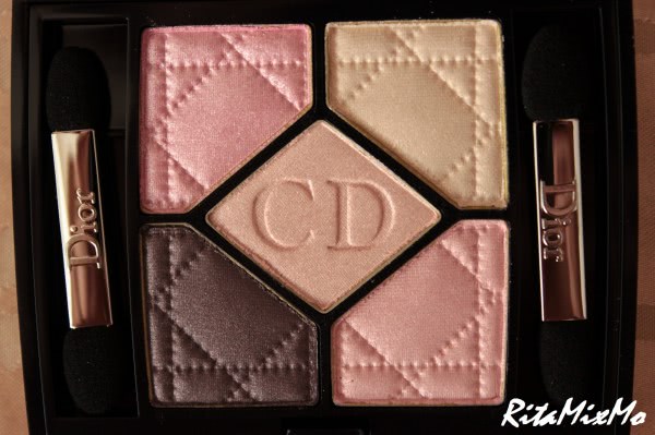 Сладкая палетка Dior 5-Couleurs Couture Colour Eyeshadow Palette #834 Rose Porcelaine