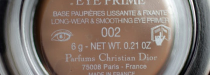 Долгий путь навстречу базе для макияжа глаз Dior Backstage Eye Prime Long-Wear And Smoothing Eye Primer