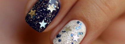 Звездная, не то зимняя, не то летняя ночь с INM Out The Door Nail Lacquer 205 Buon Capodanno