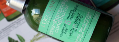 L'occitane Five Essential Oils шампунь и кондиционер для волос