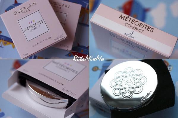 Guerlain Meteorites Compact Light-Revealing Powder в оттенке 3 medium и немного сравнений с оттенком 2 clair/light, а так же Guerlain Meteorites Voyage Exceptional Pressed Powder