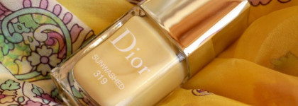 Dior Tye Dye Summer Collection 2015. Dior Vernis Nail Lacquer #319 Sunwashed - самый нежный желтый