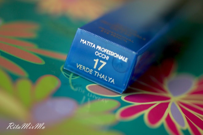 Collistar Professional Eye Pencil # 17 Verde Thalya из весенне-летней коллекции 2015г Collistar Transparency Kartell