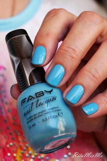 Faby Nail Laquer LCU 009 Mrs Liberty. Краски большого города