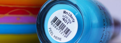 Faby Nail Laquer LCU 009 Mrs Liberty. Краски большого города