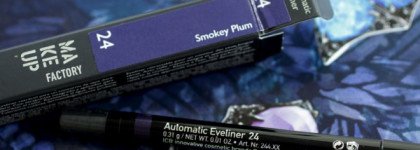 Make Up factory Automatic Eye Liner # 24 Smokey Plum. Не зря я его купила, карандаш оказался отменным