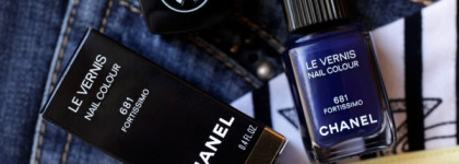 Chanel Blue Rhytm de Chanel Summer 2015. Превосходный Chanel Le Vernis Nail Colour # 681 Fortissimo