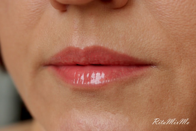 Мое осеннее очарование Enprani Delicate Luminous Lip Gloss # 08 Glam Coral