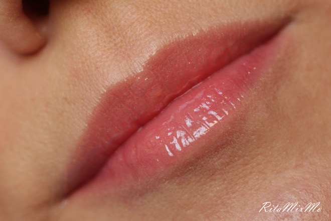 Мое осеннее очарование Enprani Delicate Luminous Lip Gloss # 08 Glam Coral