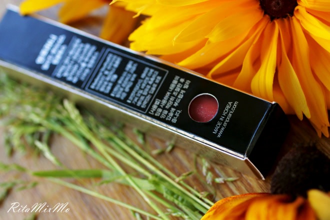 Мое осеннее очарование Enprani Delicate Luminous Lip Gloss # 08 Glam Coral