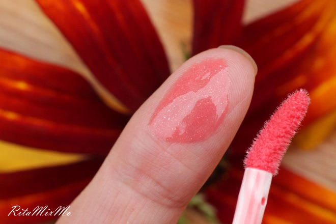 Мое осеннее очарование Enprani Delicate Luminous Lip Gloss # 08 Glam Coral