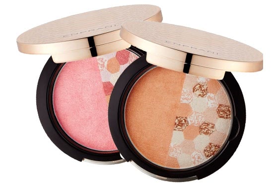 Enprani Delicate Radiance Multi Duo - румяна-бронзер и хайлайтер в одной чудесной пудренице