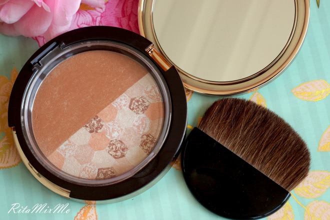 Enprani Delicate Radiance Multi Duo - румяна-бронзер и хайлайтер в одной чудесной пудренице