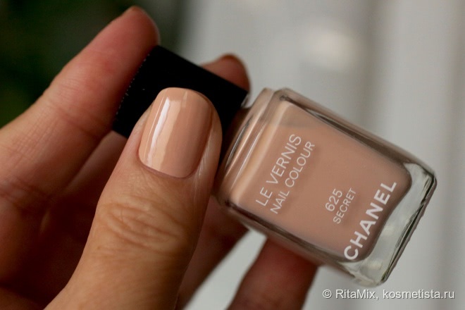Самый лучший нюд. Chanel Le Vernis Nail Colour # 625 Secret