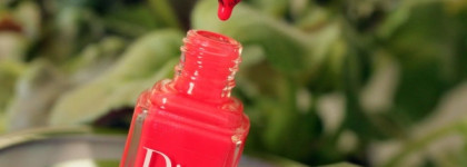 Пион, расцветший для меня в феврале. Dior Vernis Couture Colour Gel Shine And Long Wear Nail Lacquer  # 650 Pivoine из весенней коллекции 2016 года Dior Glowing Gardens