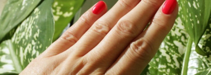 Пион, расцветший для меня в феврале. Dior Vernis Couture Colour Gel Shine And Long Wear Nail Lacquer  # 650 Pivoine из весенней коллекции 2016 года Dior Glowing Gardens