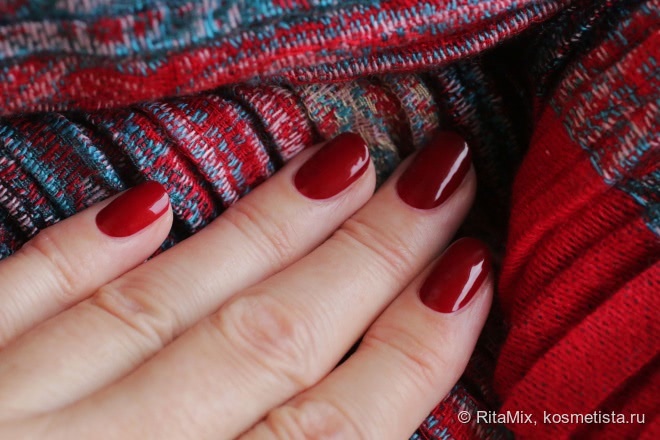 Вишневое наслаждение с Mavala Nail Color Cream # 326 My Angel из весенней коллекции 2016г Mavala I Love Mini Color’s Mavala