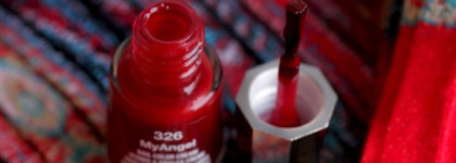 Вишневое наслаждение с Mavala Nail Color Cream # 326 My Angel из весенней коллекции 2016г Mavala I Love Mini Color’s Mavala