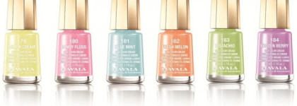 Mavala Nail Color Cream # 179 Lemon Cream из деликатесной коллекции Delicious Nail Polish Collection