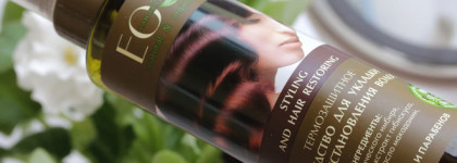 EcoLab natural & organic Термозащитное средство для укладки и восстановления волос