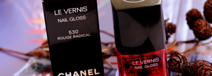 Chanel Le Vernis Nail Gloss #530 Rouge Radical. Мой самый красивый осенний лак-стекло