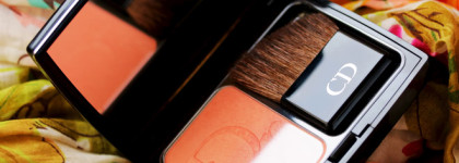 Dior Diorblush Vibrant Colour Powder Blush 556 Amber Show - осеннее "янтарное шоу"