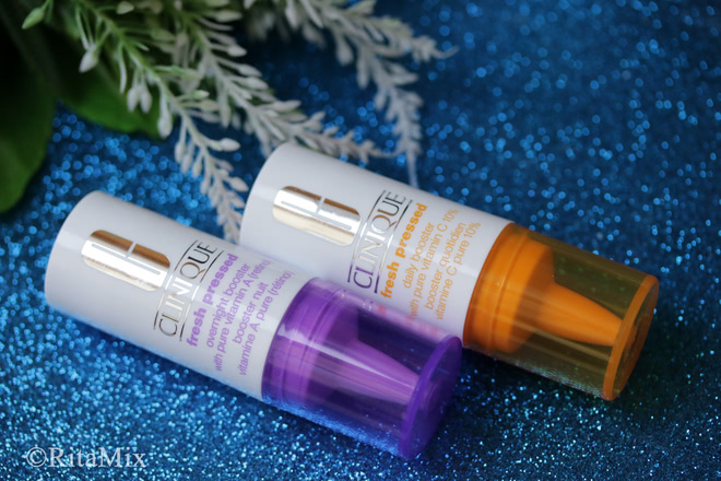 Можно ли омолодиться за две недели? Clinique Fresh Pressed Clinical daily + overnight boosters with pure Vitamin C 10%+A (retinol). 