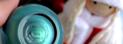 Dior Diorific Vernis Nail Lacquer 809 Emerald - один из драгоценных каменей рождественской коллекции Dior Precious Rocks