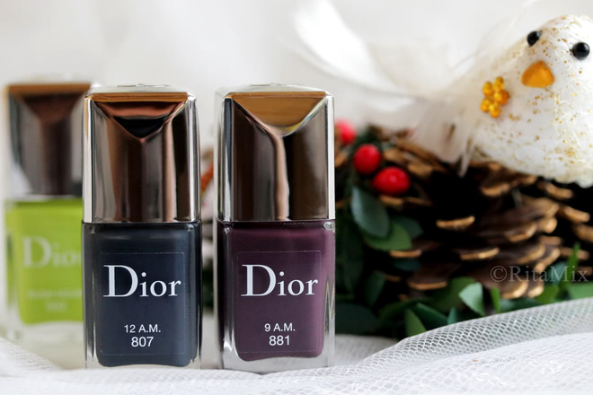 Лаки для ногтей из осенней коллекции Dior Power Look Makeup Collection Fall 2019