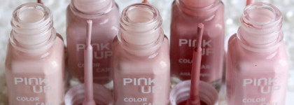 Новинка Pink Up коллекция пастельных лаков на любой вкус Color Care, да еще и с лечебным Aha-Комплексом