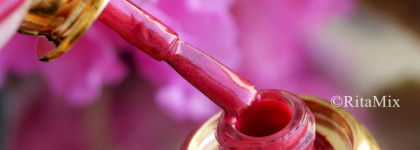 Холодной весной для маникюра выбираю рождественский лак Dior Diorific Vernis 673 Ruby