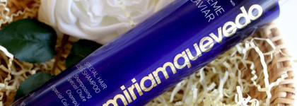 Miriamquevedo Extreme Caviar - волшебная сила черной икры. Шампунь против выпадения волос и маска-скраб для кожи головы