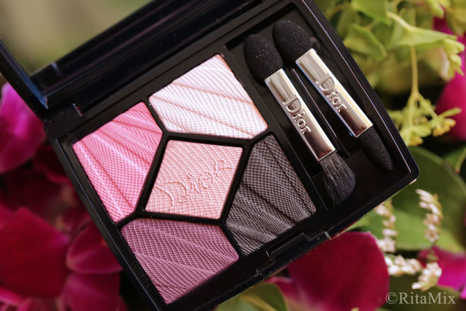Альфа и Омега - две звезды Dior 5 Couleurs Glow Addict Eyeshadow Palette в моей косметичке