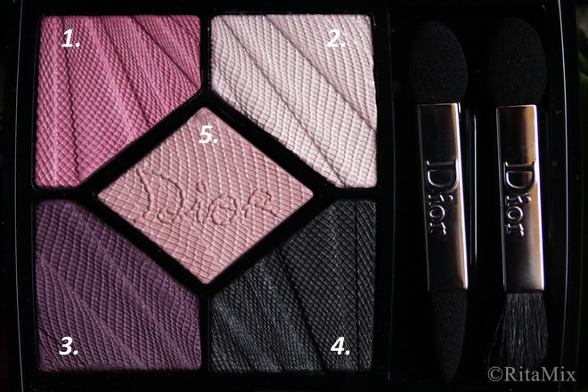 Альфа и Омега - две звезды Dior 5 Couleurs Glow Addict Eyeshadow Palette в моей косметичке