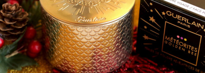 Искрящаяся новогодняя новинка - Guerlain Meteorites Golden Bee из рождественской коллекции Guerlain Golden Bee Makeup Collection Christmas Holiday 2020