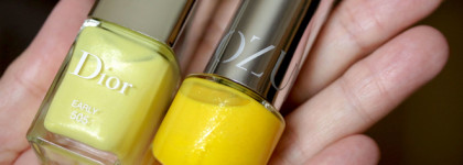 Желтый желтому рознь! Два таких разных лака, объединенных одной идеей