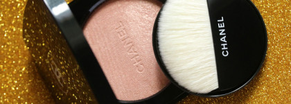 Мерцающая пудра-хайлайтер Chanel Poudre Lumiere Highlighting Powder 30 rosy gold